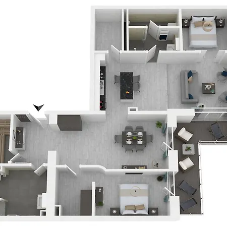 公寓 Moderne Ostseelounge Mit Sued-westbalkon Und Eigener Infrarotkabine *